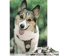 1000 Piece Smiling Dog Jigsaw Puzzles for Adults Puzzle Jigsaws for Adults& Teenagers Age 12 Years Up 1000pcs (75x50cm) <