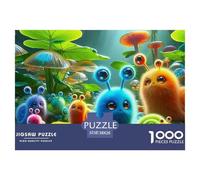 1000 Piece Snail Jigsaw Puzzle Snail Fun, Challenging for Adults Home Decoration Educational Game Age 12+ for Adults 38x26cm/1000pcs