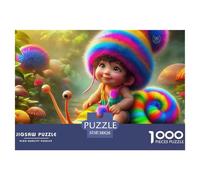 1000 Piece Snail Jigsaw Puzzle Snail Fun, Challenging for Adults Home Decorations Educational Games Age 12+ for Adults 38x26cm/1000pcs