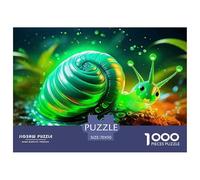 1000 Piece Snail Jigsaw Puzzles Snail Challenge High Difficulty for Adults Home Decorations Educational Game Age 12+ for Adults 70x50cm/1000pcs