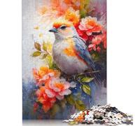 1000 Piece Songbird Symphony Jigsaw Puzzles for Adults Learning Educational Toys Family Games Birthday Gifts 1000pcs (38x26cm)