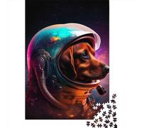 1000 Piece Space Dachshund Sausage 1 Creative Square Jigsaw Puzzles for Adults And Paper Puzzles Toy Intellectual Game 38x26cm/1000pcs