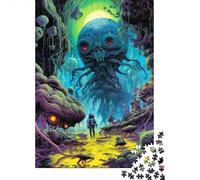 1000 Piece Space Monster1 Jigsaw Puzzle for Adult Teenagers Paper Jigsaw Puzzles Educational Game Challenge Toy Birthday Gifts 1000pcs (38x26cm)