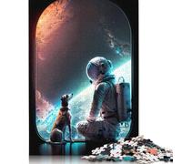 1000 Piece Space Station Friendship Puzzles For Adults Wooden Puzzles Brain Teaser Puzzles For Children 1000pcs (75x50cm)