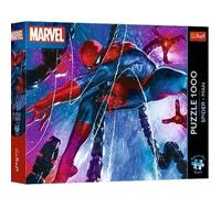 Trefl Premium Plus Quality Marvel Spider-Man: A Network of Adventures - 1000 Piece Puzzle Series with Favorite Characters for Adults and Teens Ages 14+
