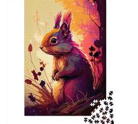 1000 Piece Squirrel Jigsaw Puzzles for Adult Teenagers Paper Puzzles For Family Fun & Game Night 1000pcs (38x26cm)