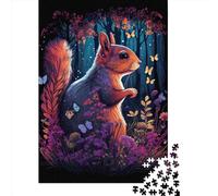 1000 Piece Squirrel Jigsaw Puzzles for Adults Paper Puzzles for Teenagers Gifts Unique Home Decor And Gifts 1000pcs (38x26cm)