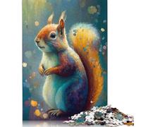 1000 Piece Squirrel Wondrous Puzzle Wooden Puzzle for Adults And Teenager Home Educational Games DIY Toys 1000pcs (75x50cm)