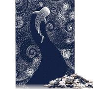 1000 Piece Star Eater in Van Gogh Sty Jigsaw Puzzles for Adults Paper Puzzle Jigsaws for Adults 38x26cm/1000pcs