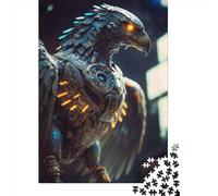1000 Piece Steel-winged Eagles Jigsaw Puzzle for Adult Teenagers Christmas Eve Gifts 1000pcs (38x26cm)
