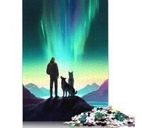 1000 Piece Stellar Wanderers And Dogs Puzzles for Adults Wooden Puzzles Educational Game for Children As A 1000pcs (75x50cm)