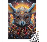 1000 Piece Strange Creatures Square Jigsaw Puzzles for Adults, Wooden Puzzles Learning Educational Toy 1000pcs (75x50cm)