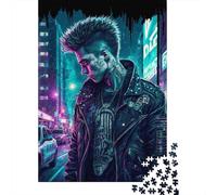 1000 Piece Street Punk Jigsaw Puzzles for Adults Wooden Puzzle for Adults And Teenager Educational Puzzle 1000pcs (75x50cm)