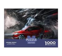 1000 Piece Supercar Creative Square Jigsaw Puzzles for Adults And Wooden Puzzles Educational Game for Adult 1000pcs (75x50cm)
