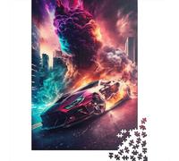 1000 Piece Supercar Jigsaw Puzzles for Adult Puzzle Jigsaws for Adults Age 14+ 1000pcs (38x26cm)