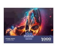 1000 Piece Supercar Square Puzzles for Adults, Wooden Puzzles Family Entertainment Toys 1000pcs (75x50cm)