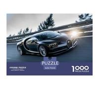 1000 Piece Supercar Square Puzzles for Adults, Wooden Puzzles Toy Wall Decor 1000pcs (75x50cm)