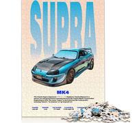 1000 Piece Supra Mk4 Square Puzzle for Adults Wooden Puzzles Educational Puzzle Family Game 1000pcs (75x50cm)