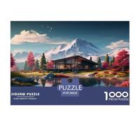 1000 Piece Sweet Landscape Jigsaw Puzzles for Adults Gifts Challenging Games Home Decors Brainteasing Idyllic Landscape Jigsaw Puzzle for Adults And Kids 38x26cm/1000pcs
