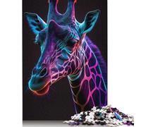 1000 Piece Synthwave Skull Jigsaw Puzzle for Adult Teenagers Wooden Puzzles for Adults Family Puzzle Game 1000pcs (75x50cm)