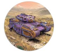 1000 Piece Tank Jigsaw Puzzles Great Gift for Adults Challenging Games Home Decors War Machine Jigsaw Puzzle for Adults And Kids Age 12 And Up 1000pcs (67.5x67.5cm)