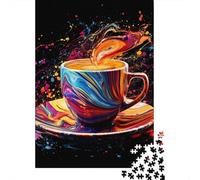 1000 Piece Teacups Creative Square Jigsaw Puzzles for Adults And Paper Puzzles Educational Game for Adult 38x26cm/1000pcs