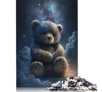 1000 Piece Teddy Bear Style 5 Jigsaw Puzzles for Adult Teenagers Wooden Puzzle Adult Jigsaw Puzzle Puzzle for Adults And Teenager 1000pcs (75x50cm)