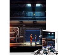 1000 Piece Teenager Puzzles Arcade Game Pixel Art Puzzles for Teenagers Difficult Challenge for Birthday, Chrismas for Is Ideal As A Gifts (38x52cm)