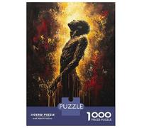 1000 Piece Teenager Puzzles Ascension of The Soul Contemporary Expressionist Artwork Jigsaw for Adults Anti-Stress Toys Difficult Challenge Birthday And Unique Gifts 52x38cm/1000pcs