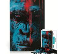 1000 Piece Teenager Puzzles Awakening of Hanuman Smooth Joint Fun Mind Training Fun Casual Game Time Xmas Art Display (38x26cm)