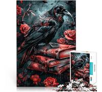 1000 Piece teenager Puzzles Black Crow Stressabbau Staycation Zeit totschlagen Die Liebe zwischen Paaren stärken38x26cm
