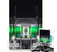 1000 Piece Teenager Puzzles Borussia Park Smooth Joint Fun Mind Training Fun Casual Game Time Xmas Art Display (38x52cm)