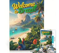 1000 Piece teenager Puzzles Brasil Core | 75x50cm Pattern assembly Help the brain exercise Stress Reduction Gifts