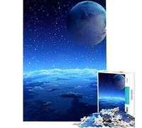 1000 Piece Teenager Puzzles Calm Space Pixel Art Hands-on Game Learning Educational Toys Secret Santa Gifts Staycation Kill Time (Size 38x52cm)