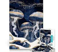 1000 Piece Teenager Puzzles Celestial Drifters Tight Fit Play Smart Brain Activity Chill Play Time Birthday Activity (38x26cm)