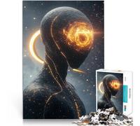 1000 Piece teenager Puzzles Cosmic Alien Being Spielspielzeug als Familiengeschenk Tolles Geschenk für Spiele75x50cm