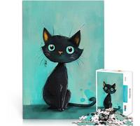1000 Piece teenager Puzzles Curious Kitten Anspruchsvoll, aber lustig und humorvoll Die Liebe zwischen Paaren stärken75x50cm