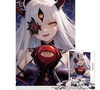 1000 Piece Teenager Puzzles Demonic Oracle with Eye Orb Toy Wall Decor Art Work Gift Relaxing Games with Fully Interlocking Randomly Shaped Pieces Size 38x52cm