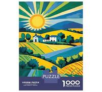 1000 Piece Teenager Puzzles Des Moines Iowa Landscape Jigsaw Brain Teaser Game But Fun And Humorous Unique Gifts for Birthday And Christmas 38x26cm/1000pcs