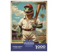 1000 Piece Teenager Puzzles Dino Ballpark Legend 15 Jigsaw for Adults Anti-Stress Toys Difficult Challenge Birthday And Unique Gifts 70x50cm/1000pcs