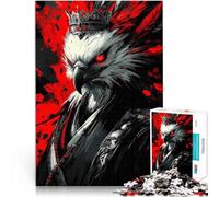 1000 Piece teenager Puzzles Eagle King Digital Art Spielzeug-Intellektuelles Spiel Geburtstagsgeschenk, Geschenke, Wandkunst52x38cm