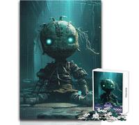 1000 Piece Teenager Puzzles Evil Voodoo Doll Perfect Calm Relaxing Hobby Consistent Clean Cut Play Toy Size 38x52cm