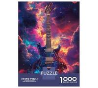 1000 Piece Teenager Puzzles Galactic Guitar Symphony-4 Adult Jigsaw Puzzle Anti-Stress Toys Pattern Assembly for Is Ideal As A Gift 52x38cm/1000pcs