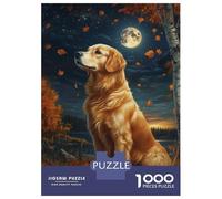 1000 Piece Teenager Puzzles Golden Night Watch Jigsaw for Adults Anti-Stress Toys Difficult Challenge Birthday And Unique Gifts 52x38cm/1000pcs