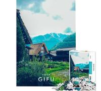 1000 Piece Teenager Puzzles Japan Gifu for Educational Game for Educational Game Challenge Toy Great Gifts Improve Memory (size 50x75cm)