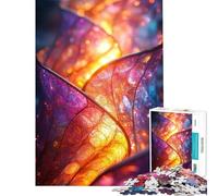 1000 Piece Teenager Puzzles Luminous Spiral Fun Activities at Home Perfect Decoration Relaxing Games for Ages 14 And over (38x26cm)