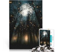 1000 Piece teenager Puzzles MAGICAL FOREST LIGHTS Stress Relief 50x75cm for is ideal as a gift for the whole family for and 14 Years old