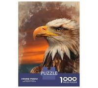 1000 Piece Teenager Puzzles Majestic Bald Eagle Portrait Jigsaw for Adults Anti-Stress Toys Difficult Challenge Birthday And Unique Gifts 70x50cm/1000pcs