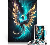 1000 Piece teenager Puzzles Mystical Phoenix Bird Challenging Difficult 38x52cm deal as gifts for the whole family for Age 14 Years Up