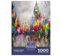 1000 Piece Teenager Puzzles Rainy London Jigsaw Brain Teaser Game But Fun And Humorous Unique Gifts for Birthday And Christmas 70x50cm/1000pcs